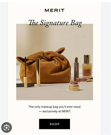 merit signature bag